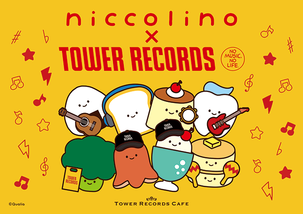 にっこりーノ× TOWER RECORDS CAFE